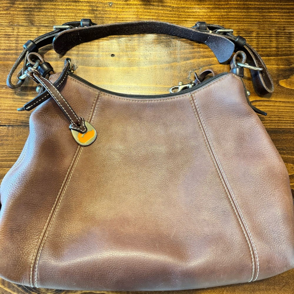 Dooney and Bourke Satchel small/medium size Vintage - Picture 10 of 11